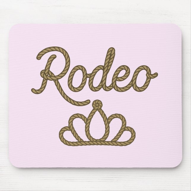 Tapis De Souris Rodeo Queen Country Western Tiara Crown (Devant)