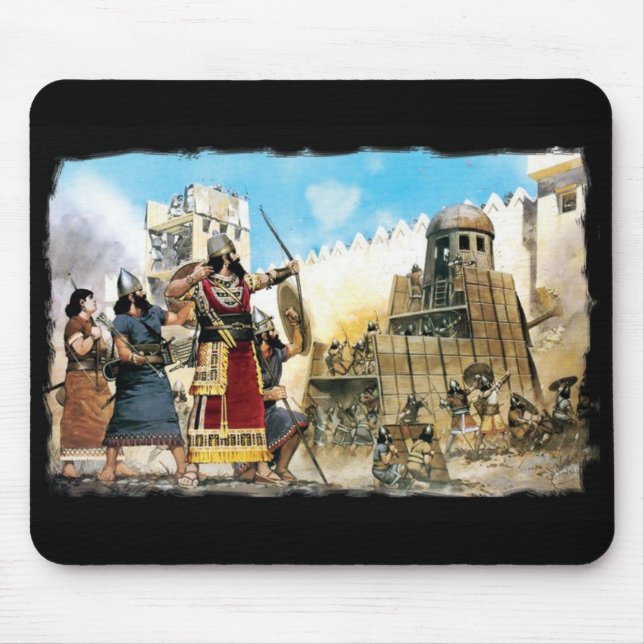 Tapis De Souris Roi assyrien (Devant)