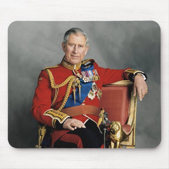 Tapis De Souris Roi Charles III (Devant)