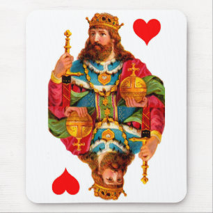 Tapis De Souris Roi des Coeurs