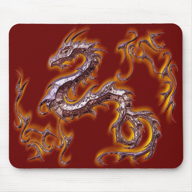 Tapis De Souris rojo fuego de dragon (Devant)