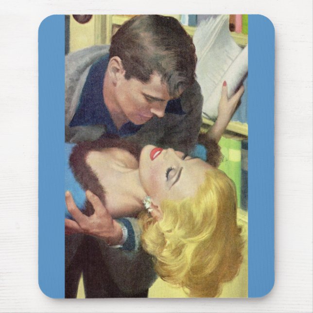 Tapis De Souris Romance des années 1950 (Devant)