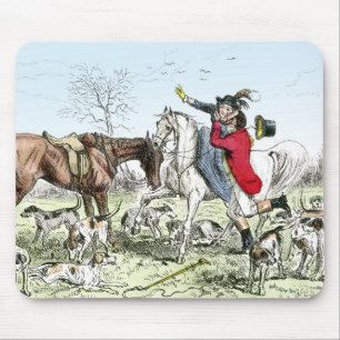 Tapis De Souris Romance sur la chasse