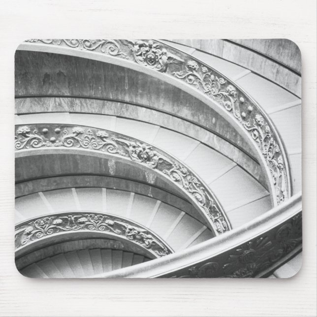 Tapis De Souris Rome Italie, escalier du Vatican (Devant)