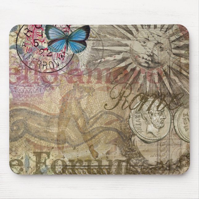 Tapis De Souris Rome Italy Travel Vacation (Devant)