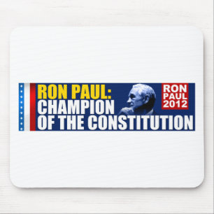 Tapis De Souris Ron Paul : Champion de la constitution