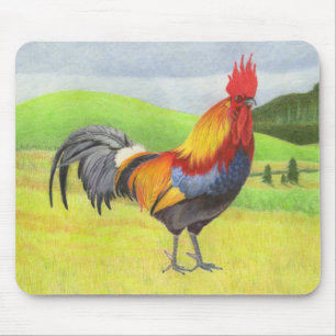 Tapis De Souris Rooster