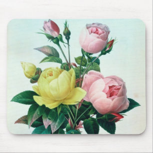 Tapis De Souris Rosa Lutea et Rosa indica