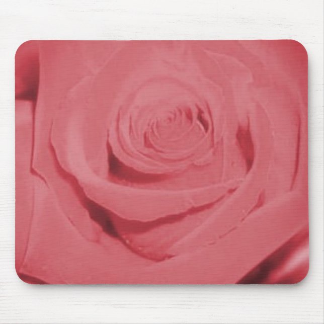 Tapis De Souris Rose de rose (Devant)