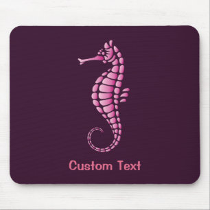 Tapis De Souris Rose de Seahorse