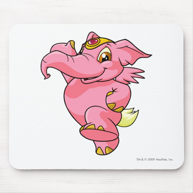 Tapis De Souris Rose d'Elephante (Devant)
