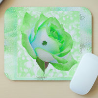 Rose et shamrock irlandais !