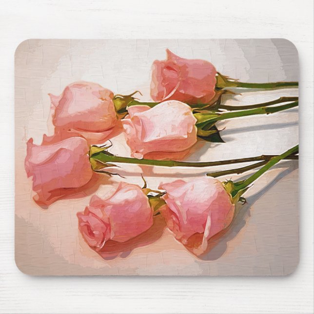 Tapis De Souris Rose pour bébé (Devant)