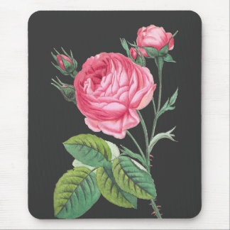 Tapis De Souris Rose rose florale moderne