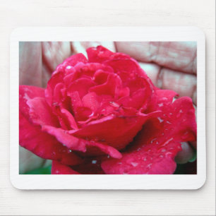 Tapis De Souris Rose rouge