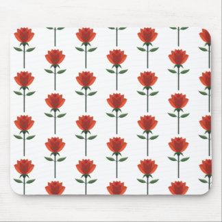 Tapis De Souris Rose rouge intemporelle