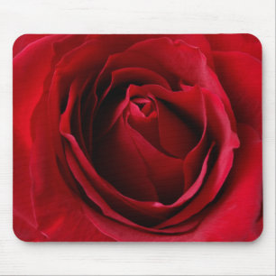 Tapis De Souris rose rouge profonde