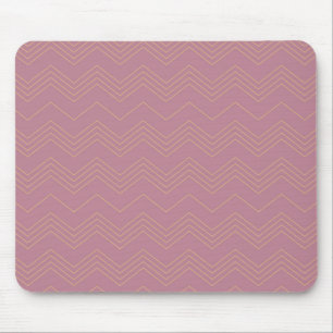 Tapis De Souris Rose, simple, moderne, cool, motif en zigzag tenda