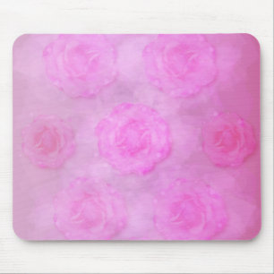 Tapis De Souris Roses d'aquarelle ROK