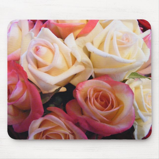 Tapis De Souris Roses de roses de roses (Devant)