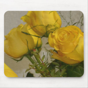 Tapis De Souris Roses jaunes