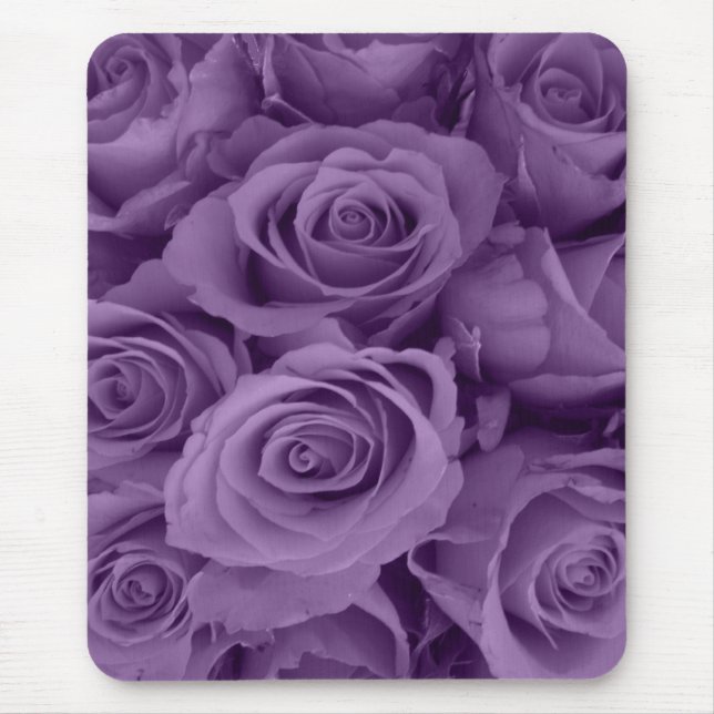 Tapis De Souris roses pourpres (Devant)