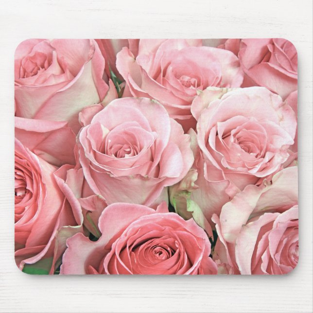 Tapis De Souris Roses roses (Devant)