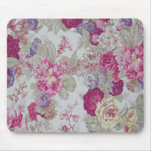 Tapis De Souris Roses roses élégants Girly vintages