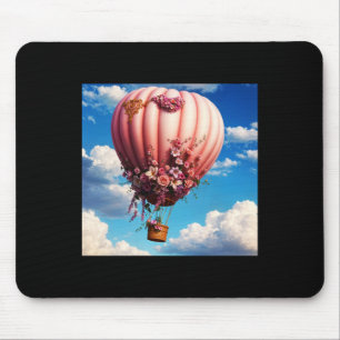Tapis De Souris Roses Roses Roses Décoré Pin Airballon Floraison E