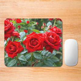 Tapis de souris Roses Rouges