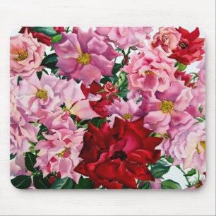 Tapis De Souris Roses rouges et roses 2008