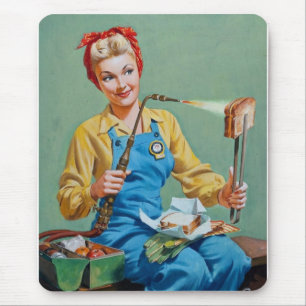 Tapis De Souris Rosie le rivoir fait le fromage grillé