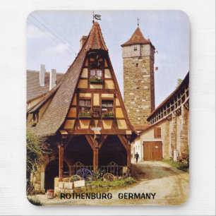 TAPIS DE SOURIS ROTHENBURG, ALLEMAGNE