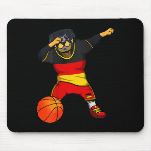 Tapis De Souris Rottweiler Dabbing Allemagne Maillot Allemand Sket
