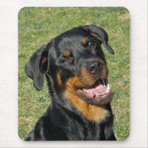 Tapis De Souris Rotweiler Happy Chien Souris Pad