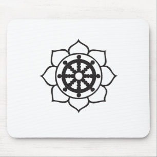 Tapis De Souris Roue Lotus de Dharma