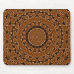 Tapis De Souris Roue Mandala Brown