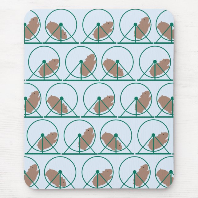 Tapis De Souris Roue Mousepad de hamster (Devant)