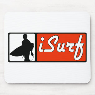 Tapis De Souris rouge d'iSurf