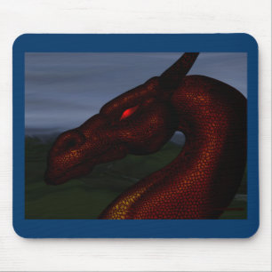 Tapis De Souris rouge-dragon