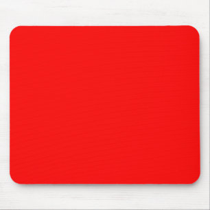 Tapis De Souris Rouge FF0000