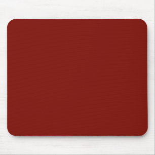 Tapis De Souris Rouge grange (couleur solide)