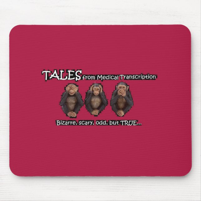 Tapis De Souris ROUGE Mousepad de TFMT ! (Devant)