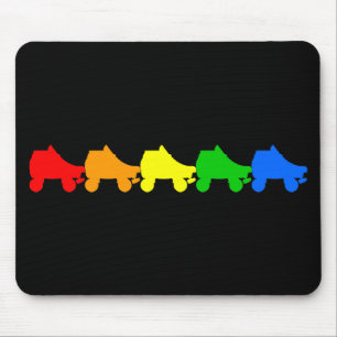Tapis De Souris roulette arc-en-ciel