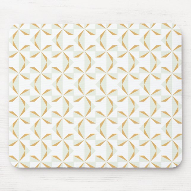 Tapis De Souris Roulettes en argent et en or (Devant)