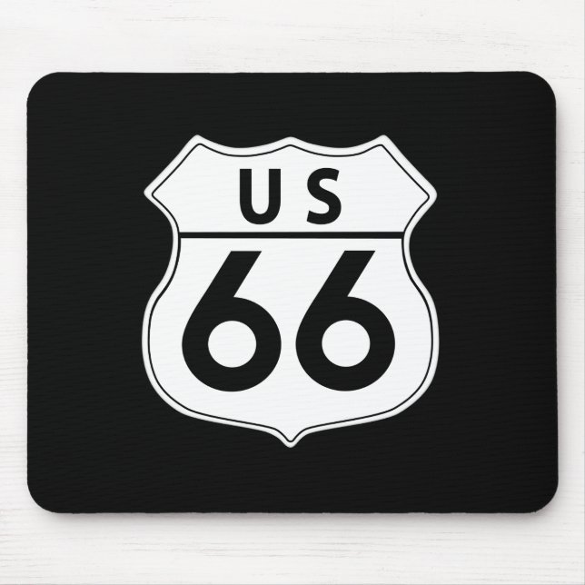Tapis De Souris Route 66 Route Classic Signale Mousepad (Devant)