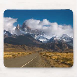 Tapis De Souris Route pour monter Fitzroy, Patagonia