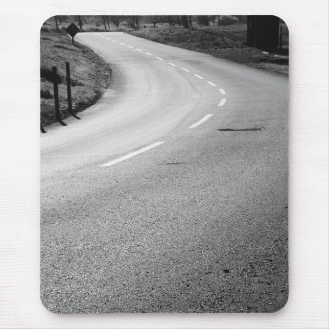 Tapis De Souris Route sinueuse Mousepad (Devant)
