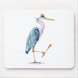 Tapis De Souris Royal Blue Heron