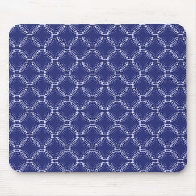Tapis De Souris Royal Blue Uptown Elegance Mousepad (Devant)